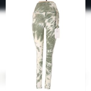 ❣️True Craft Super Soft Tie-Dye Olive Leggings Side Pockets❣️NWT❣️Hippie BoHo❣️